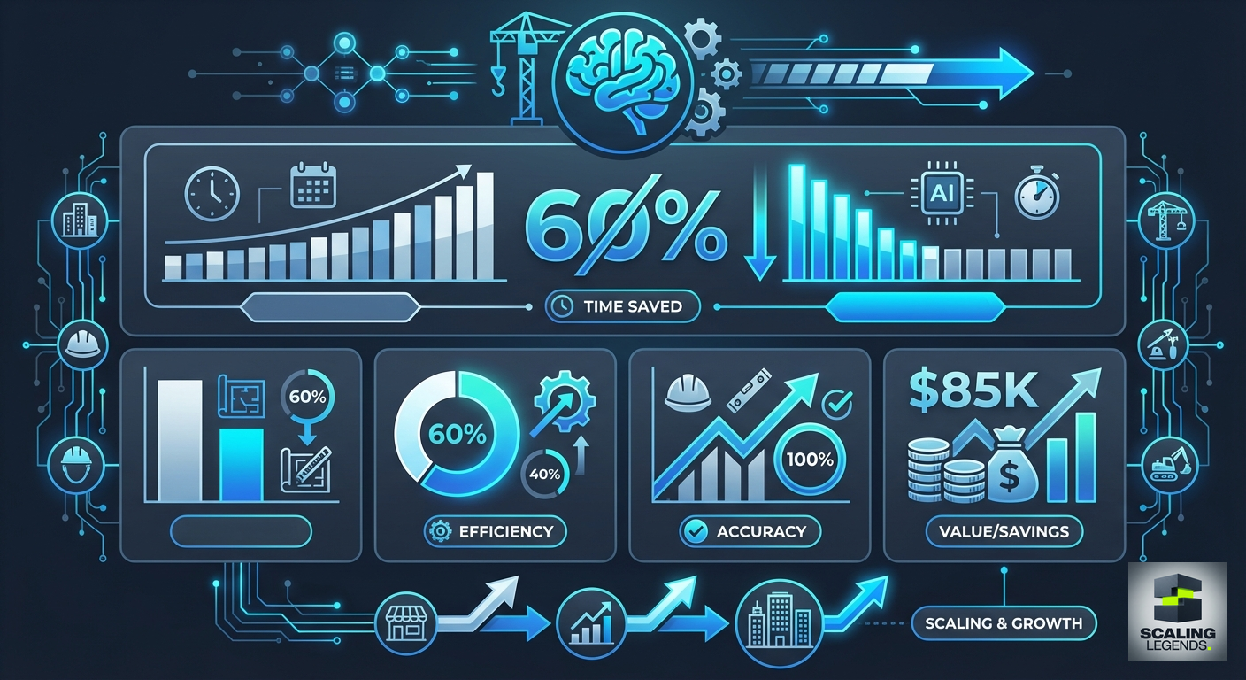 Infographic: Construction Estimating Software 2026: How AI Is Cutting Takeoff Time by 60%