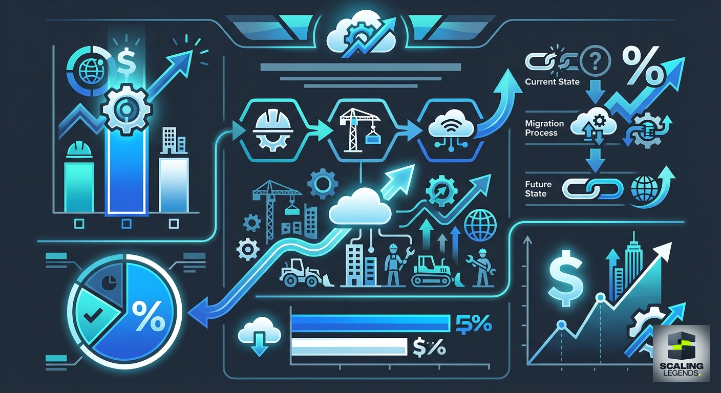 Infographic: Construction Project Management Software 2026: The $17B Cloud Migration Guide